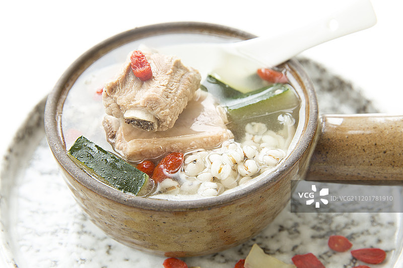 排骨汤图片素材