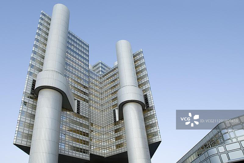 德国慕尼黑意大利联合信贷银行Hypovereinsbank中央办事处或总部图片素材