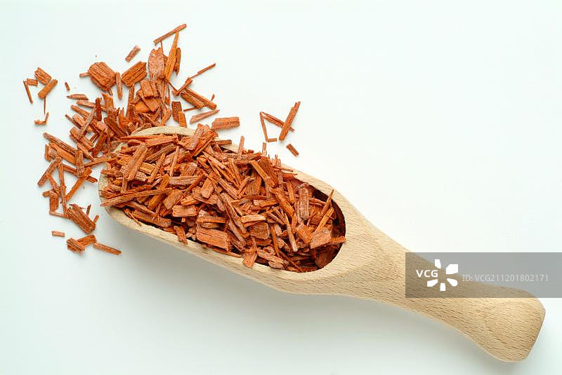 红檀香干树皮草药茶图片素材