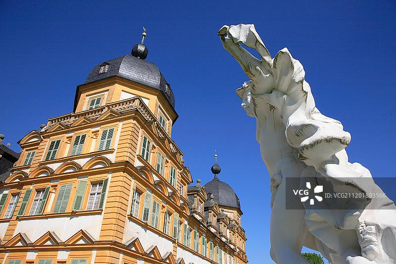 德国巴伐利亚州班贝格附近塞霍夫宫图片素材