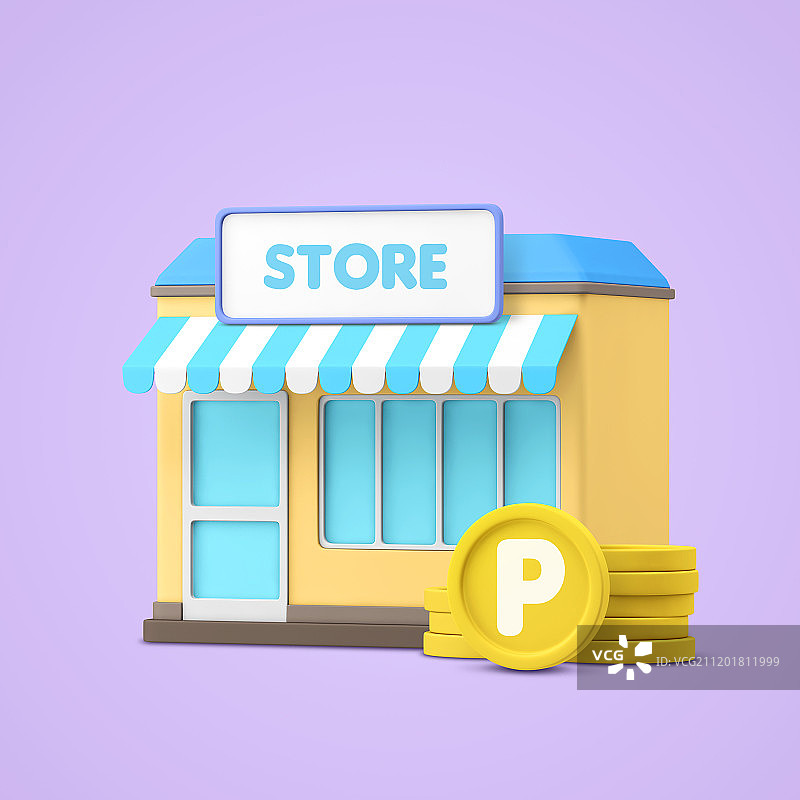 现代风格购物图标设计——积分、优惠券、配送、提醒等060图片素材