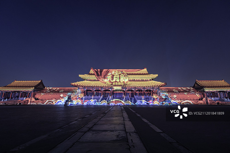 故宫元宵节灯会图片素材