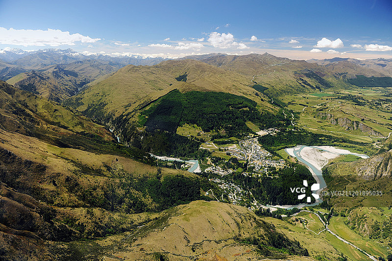 新西兰南岛风光图片素材