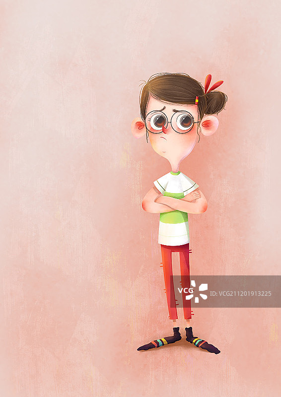 可爱女生图片素材