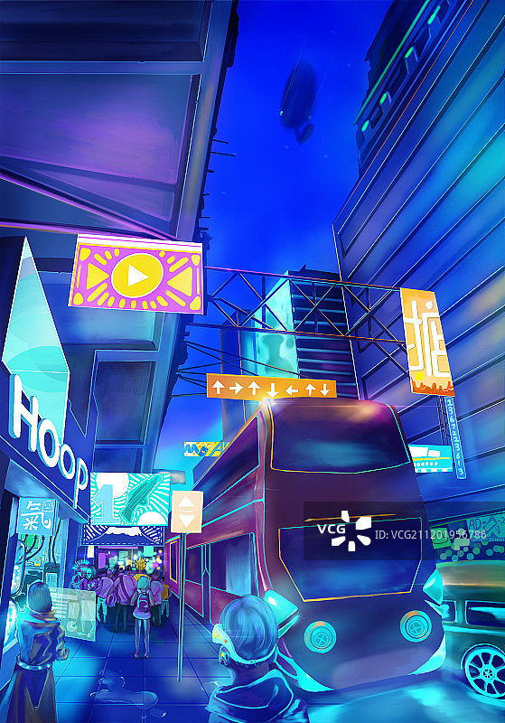 科幻中国图片素材