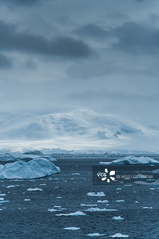 南极冰雪世界图片素材
