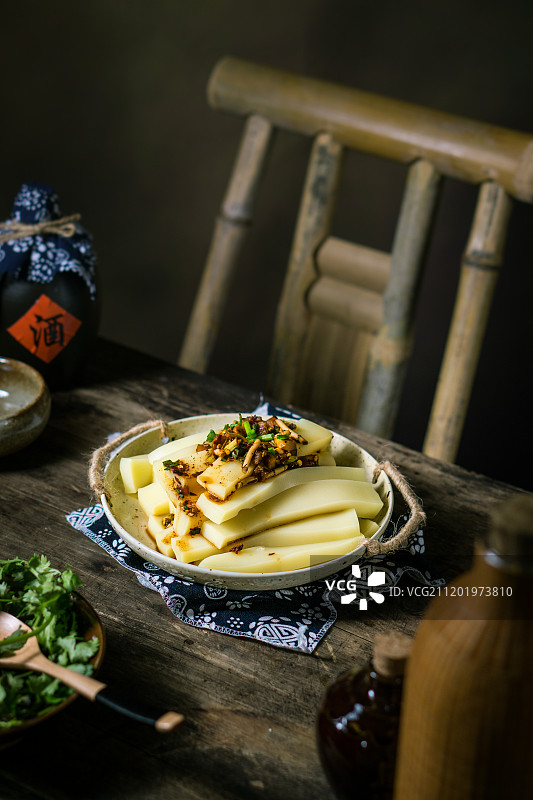 贵州特色小吃米豆腐图片素材