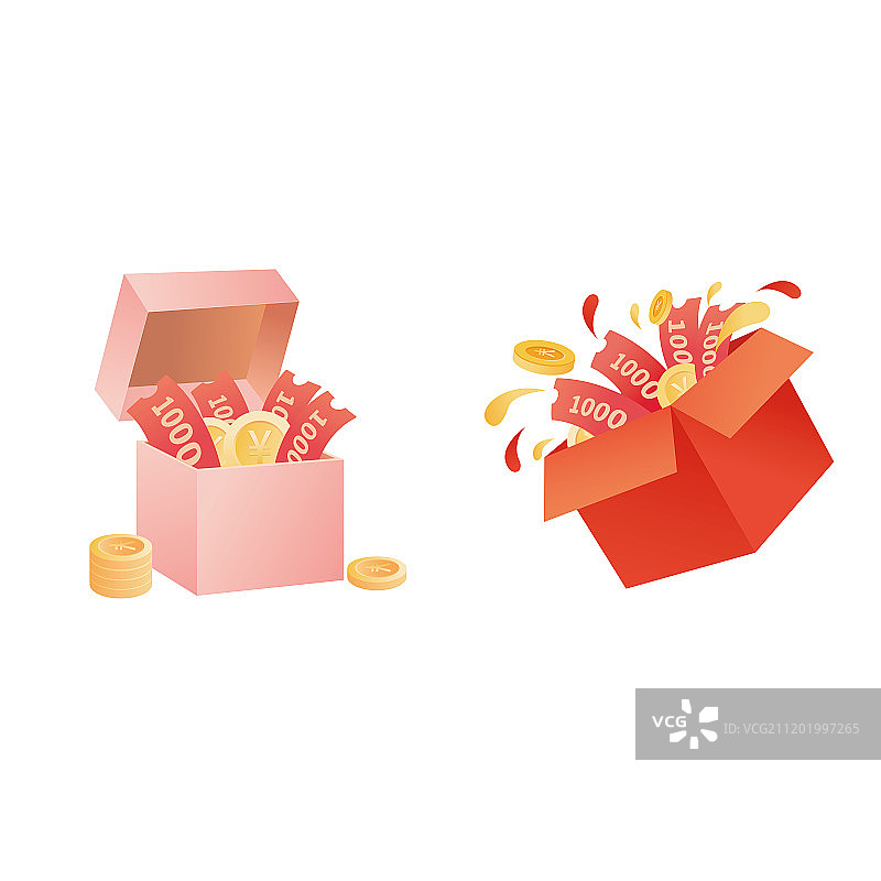 活动礼品红包优惠券促销图片素材