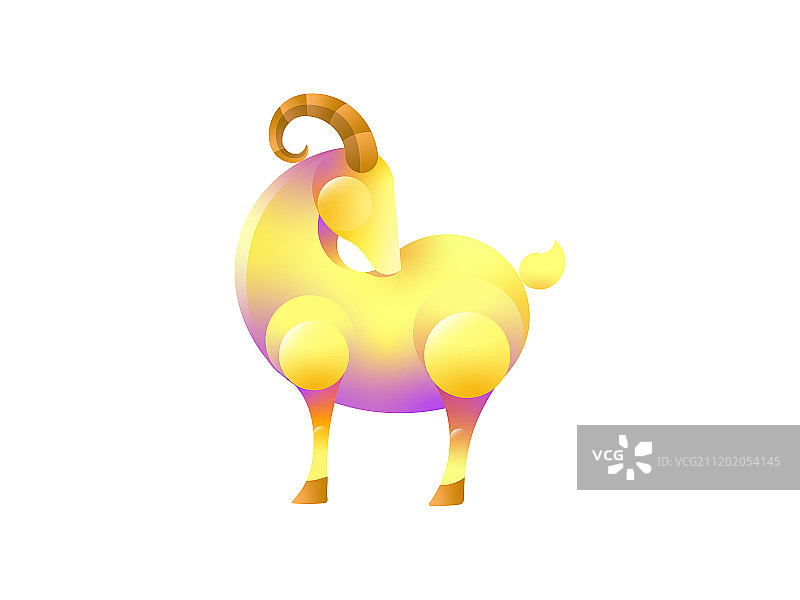 十二生肖羊图片素材