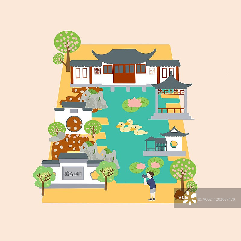 园林风景图片素材