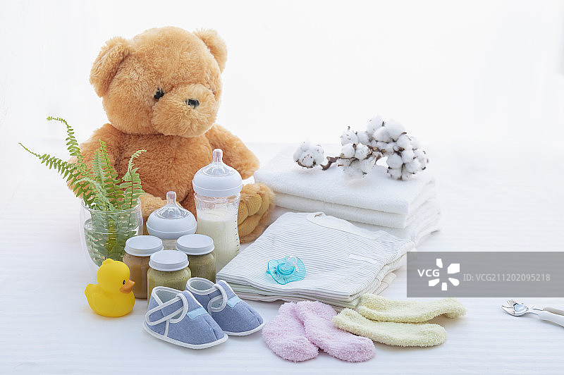 婴幼儿生活用品图片素材