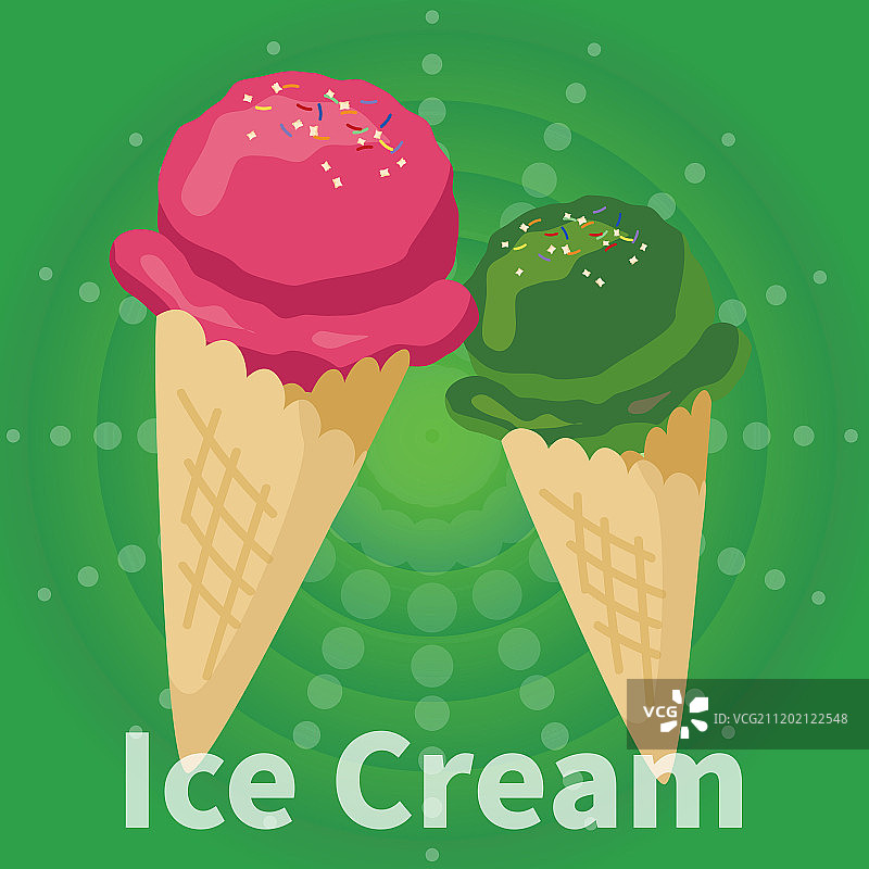 冰淇淋图片素材