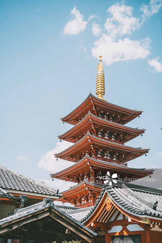 东京浅草寺图片素材