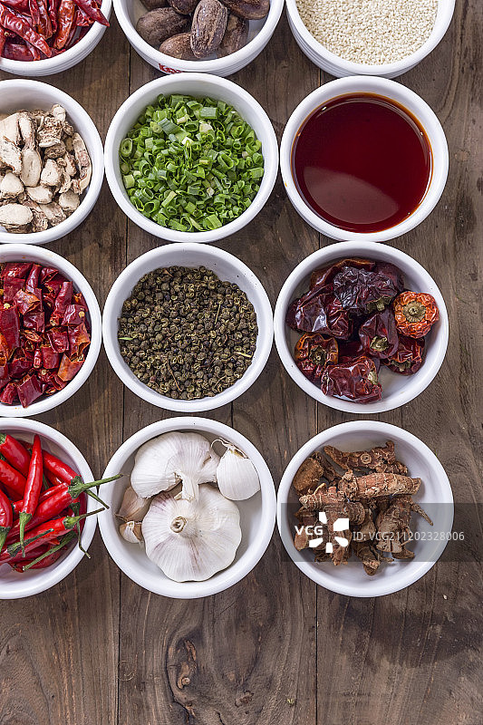 火锅配料蘸料图片素材