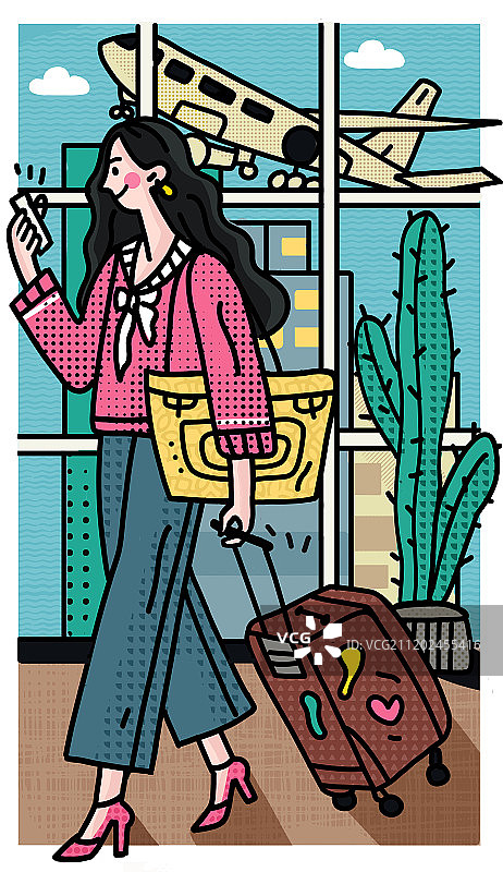 一个人旅行图片素材