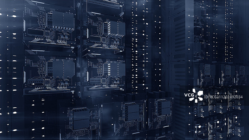 电脑主板空间摄影图片素材