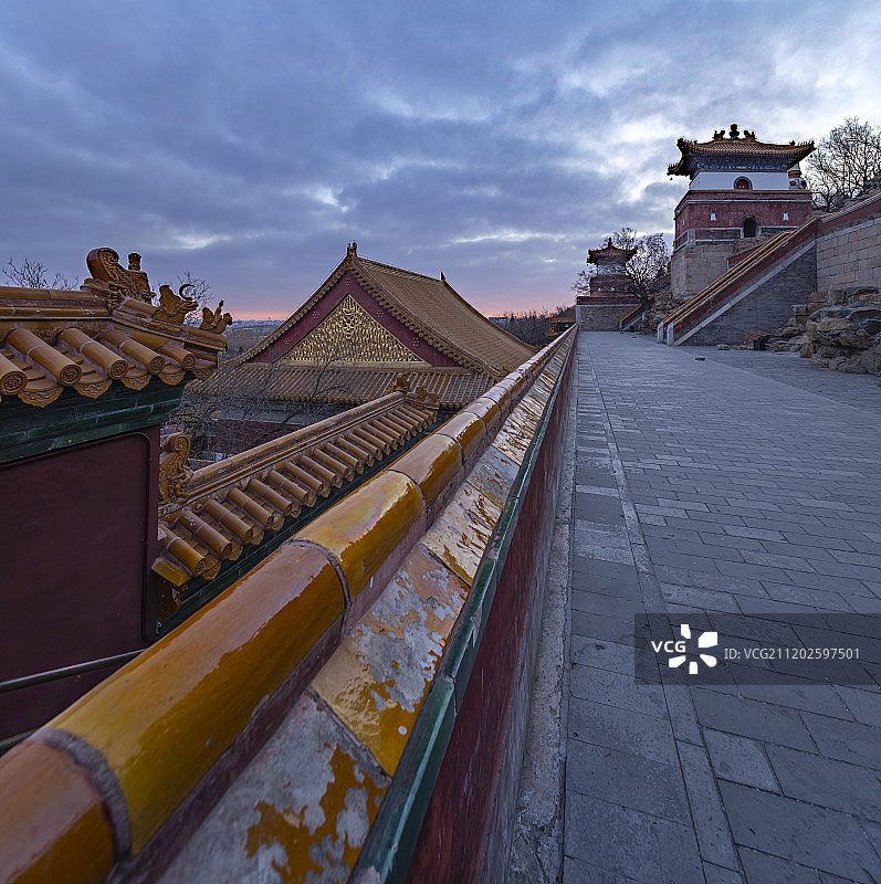 颐和园佛香阁古建筑群图片素材