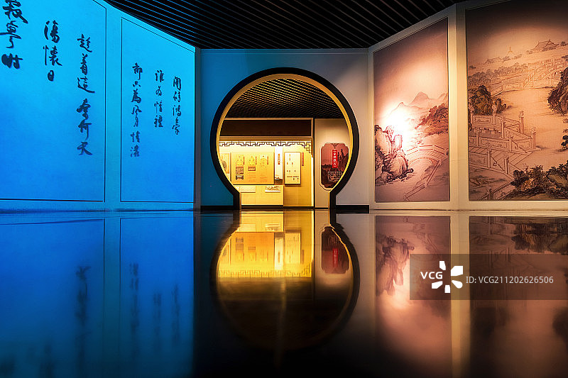 南京江宁织造博物馆曹雪芹故居图片素材