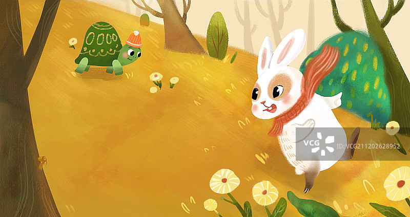 龟兔赛跑图片素材