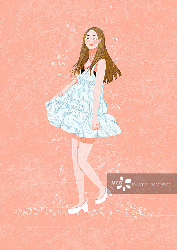 跳舞的你图片素材