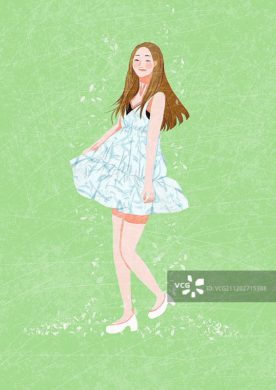 跳舞的你图片素材