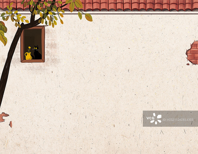 老房子墙背景图片素材