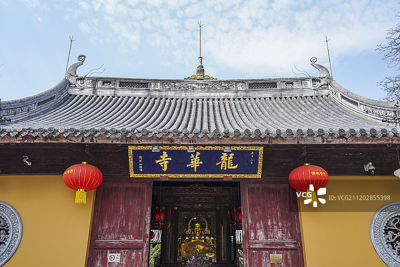 上海龙华寺图片素材