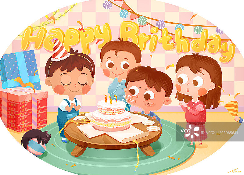 生日快乐图片素材