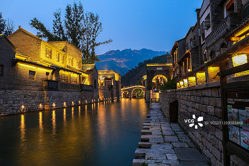 古北水镇风光图片素材