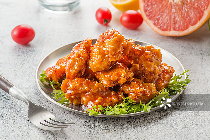 炸鸡块图片素材