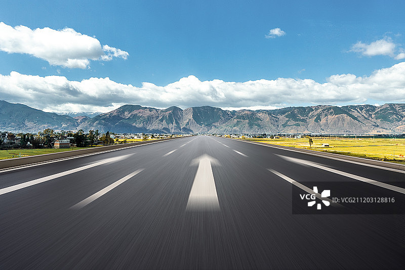 乡村公路图片素材