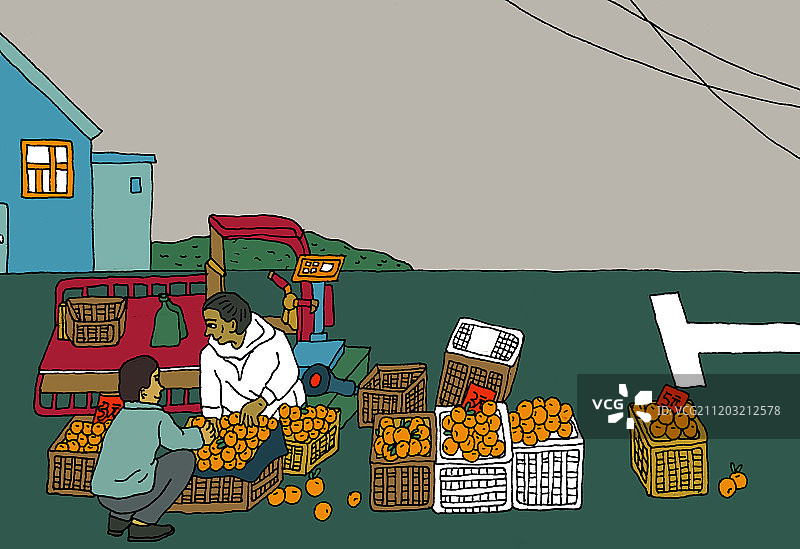 水果摊图片素材