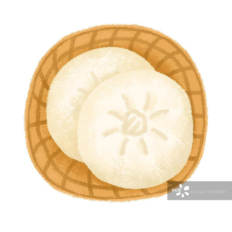 香喷喷的包子图片素材