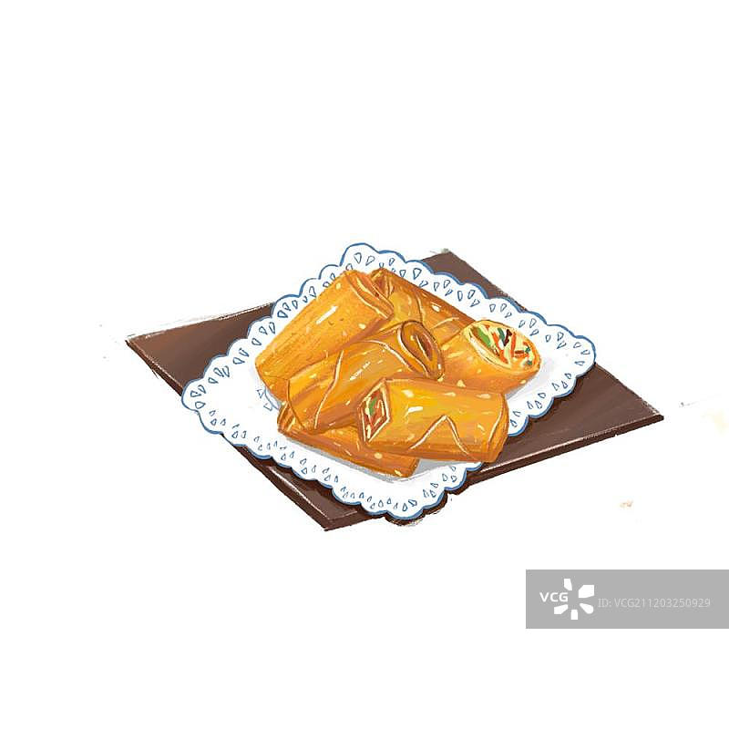 中国传统24节气立春美食图片素材