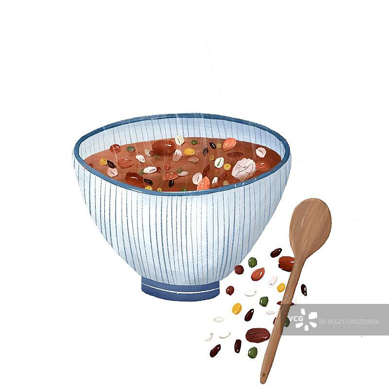 中国传统24节气大寒美食图片素材