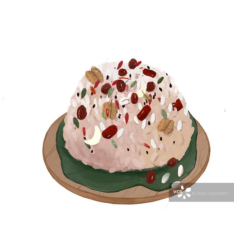 中国传统24节气小寒美食图片素材