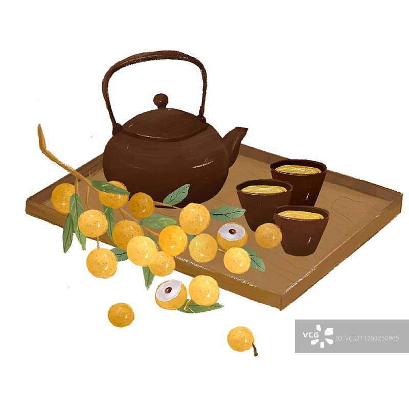 中国传统24节气白露美食图片素材