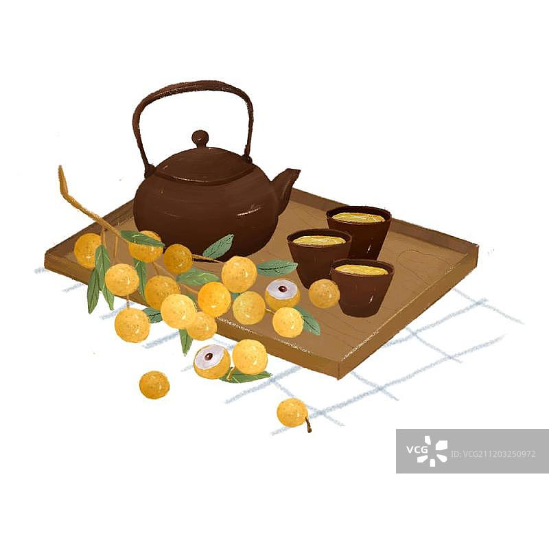 中国传统24节气白露美食图片素材