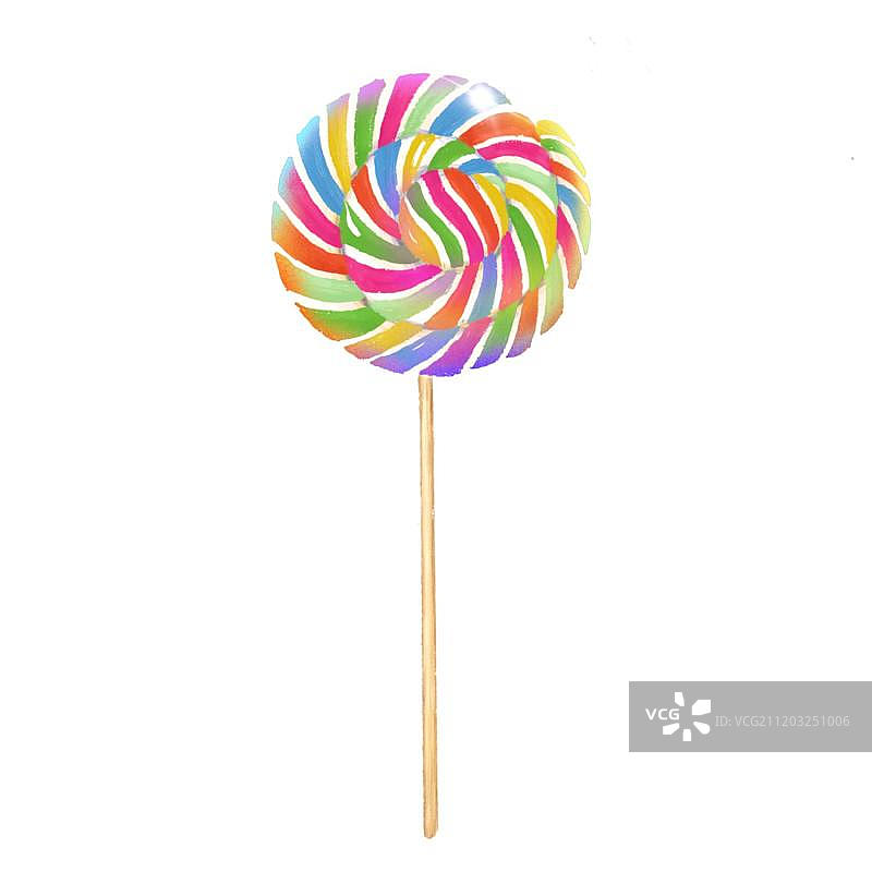 五彩棒棒糖图片素材