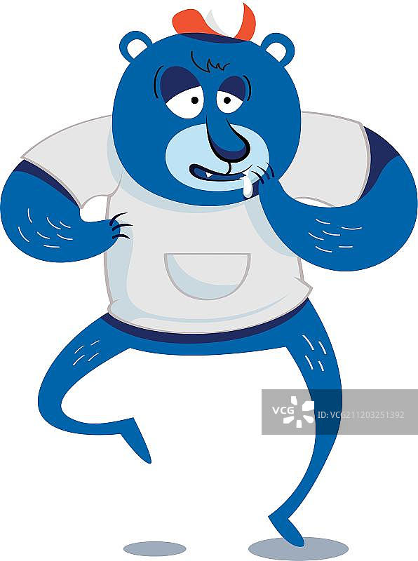 怪兽熊图片素材