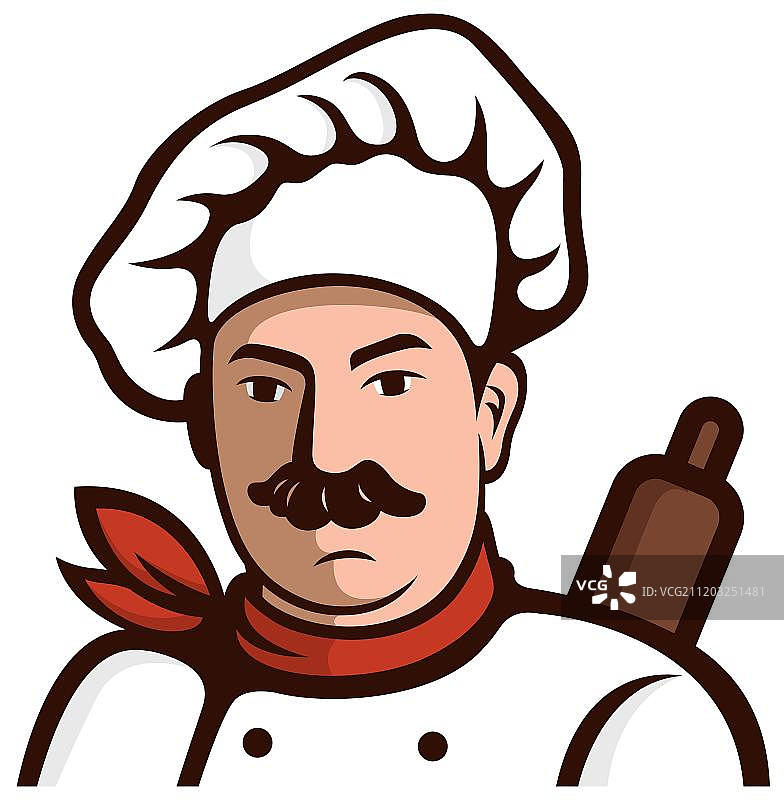 国外西餐厨师图片素材