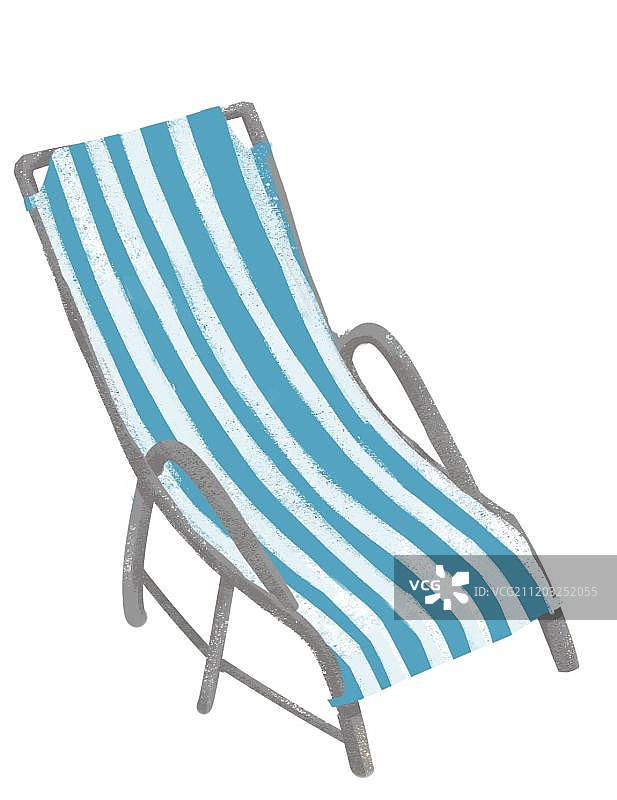 沙滩躺椅图片素材
