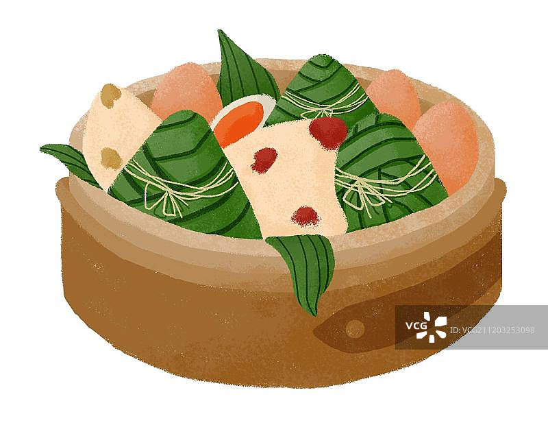 笼屉端午粽子图片素材