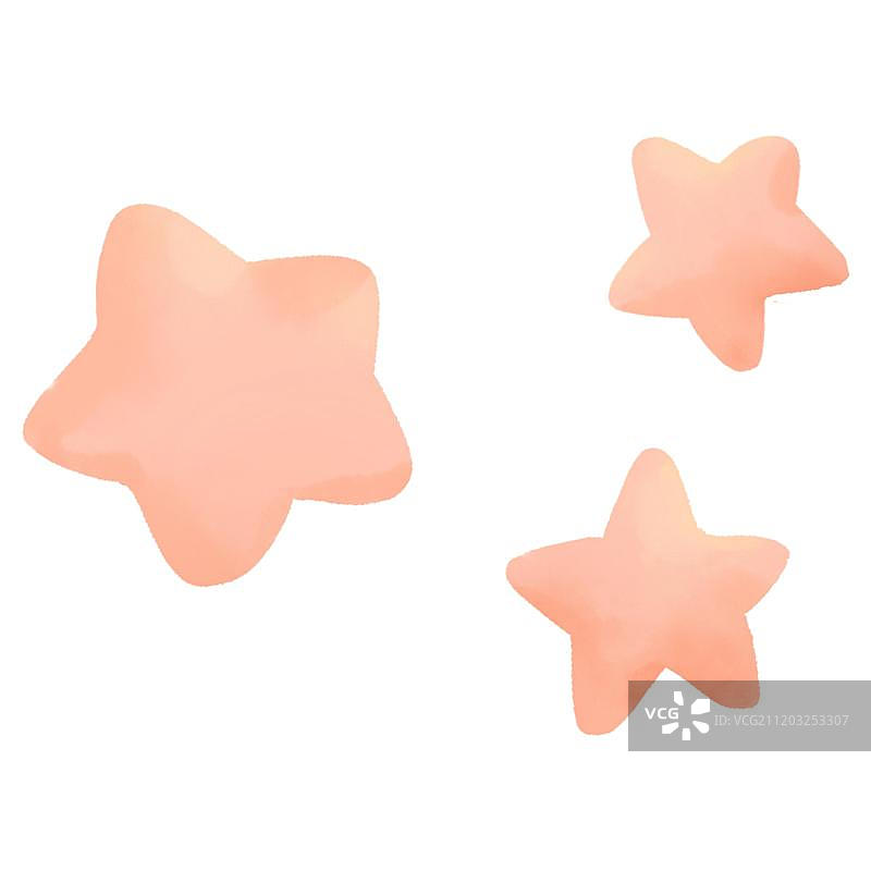 粉色星星图片素材