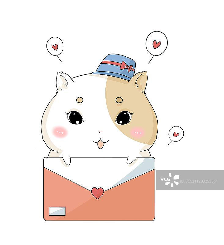 可爱的仓鼠图片素材