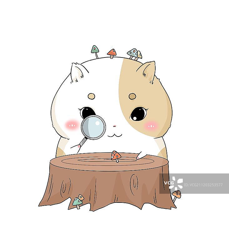 可爱的仓鼠图片素材