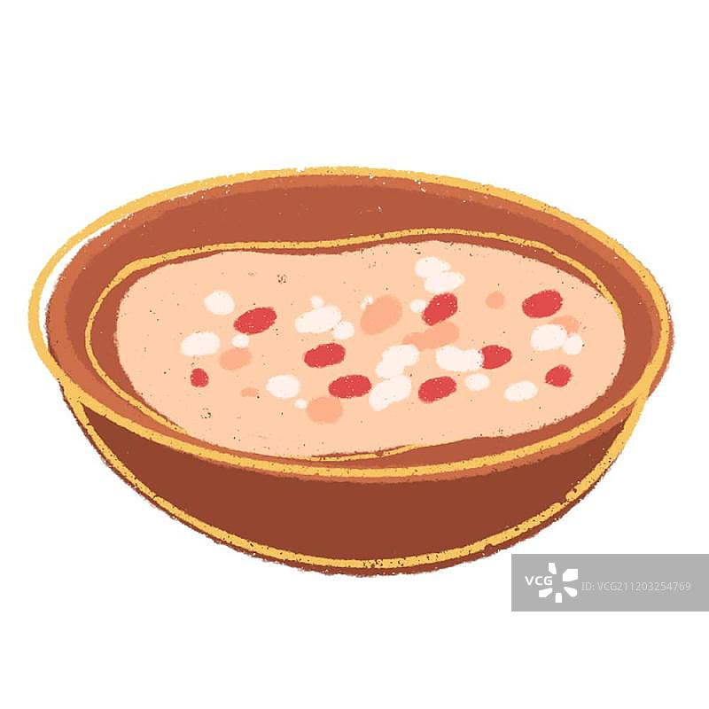 热腾腾的八宝饭图片素材