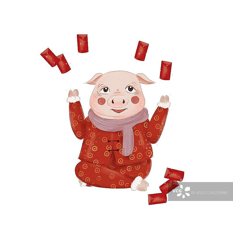 猪年小猪图片素材