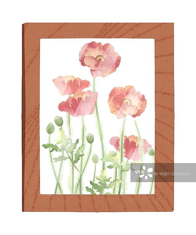 小清新风格装饰画图片素材