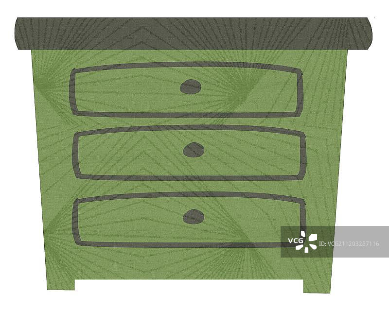 小清新风格欧式田园柜子图片素材